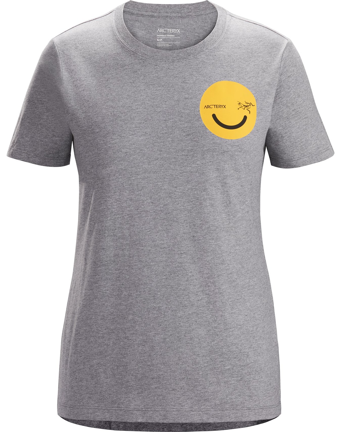 T-shirt Arc'teryx All Smiles Donna Grigie - IT-6163357